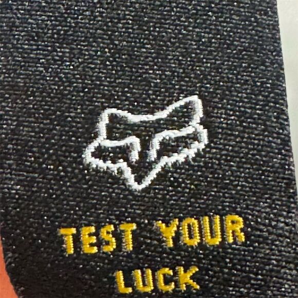 Fox Racing Womens Long Sleeve Top Medium Dark Brown Orange Logo Graphic Moto Tee - Picture 8 of 11